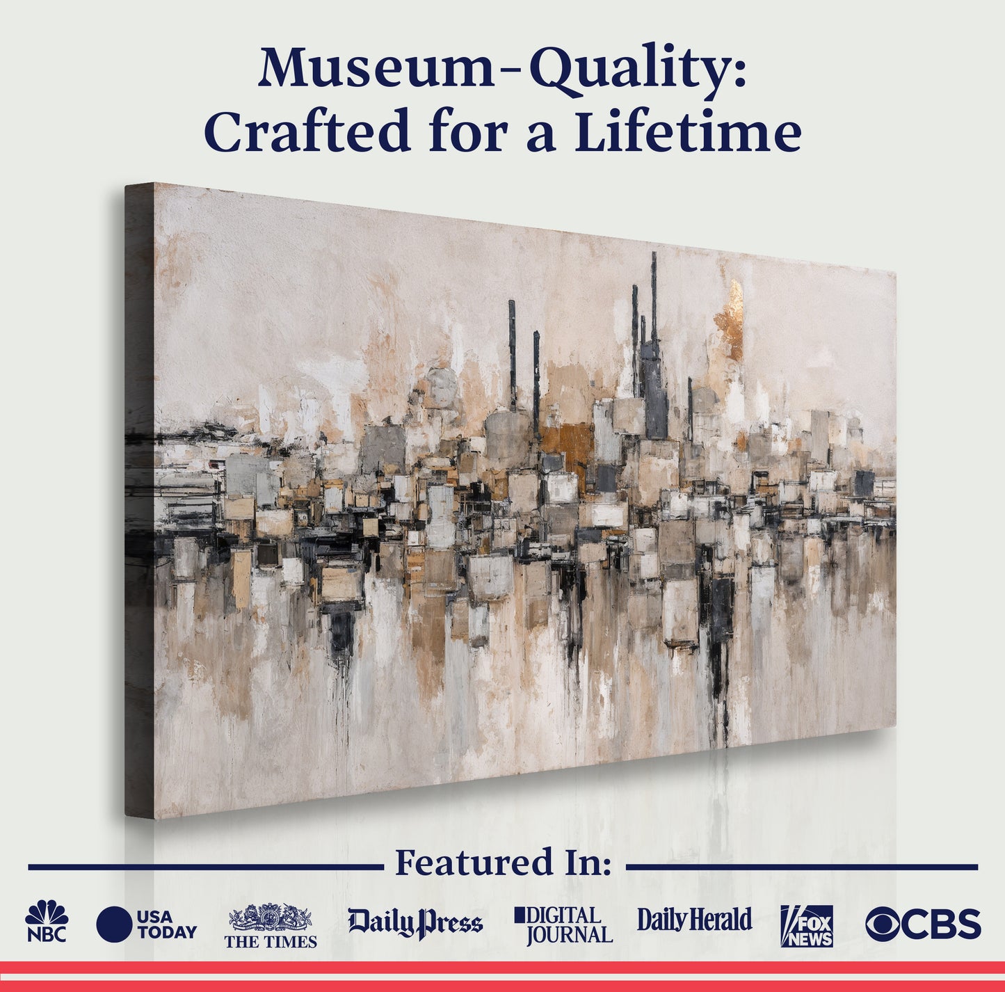 Urban Reflections Abstract Wall Art