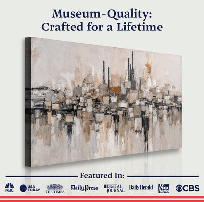 Urban Reflections Abstract Wall Art