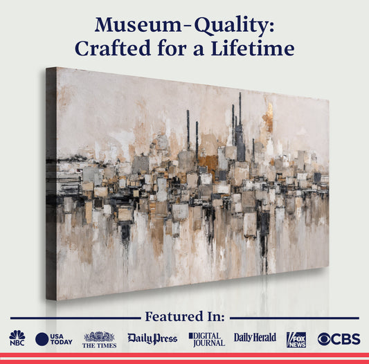 Urban Reflections Abstract Wall Art