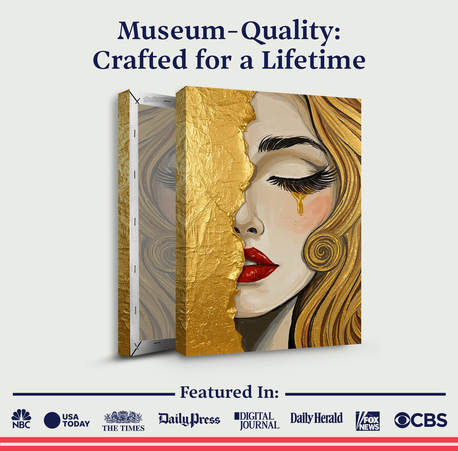 Lady's Golden Tears Wall Art