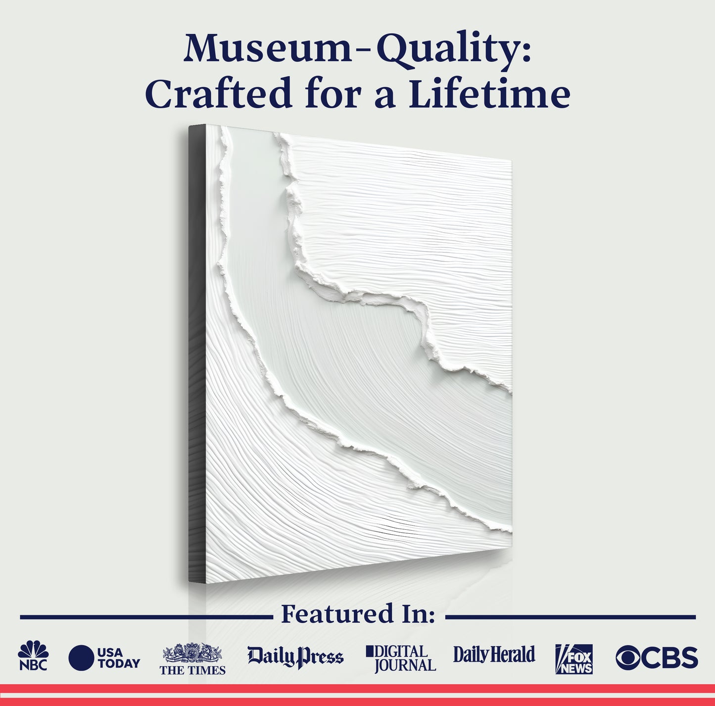 Abstract Minimalist Wave Wall Art