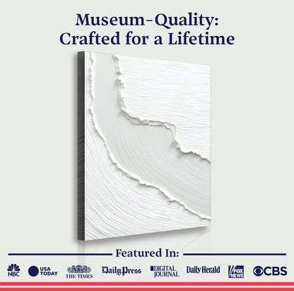 Abstract Minimalist Wave Wall Art