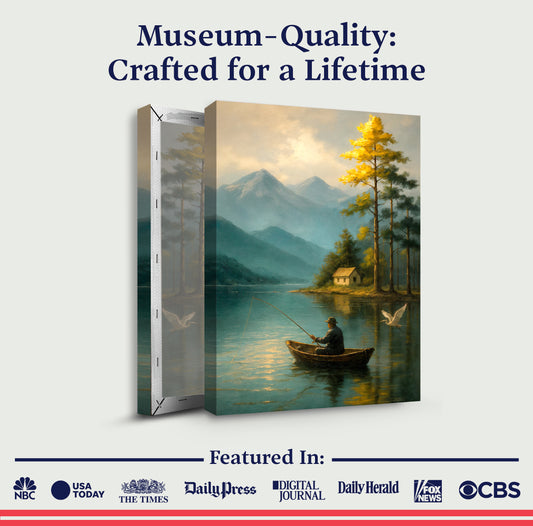 A Quiet Catch Wall Art