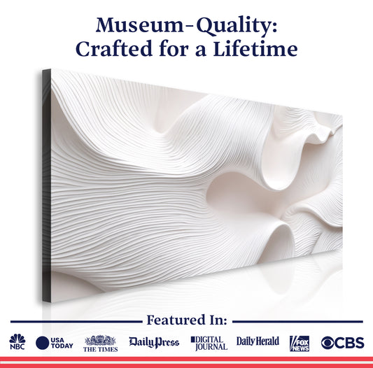 Minimalist Waves Wall Art II