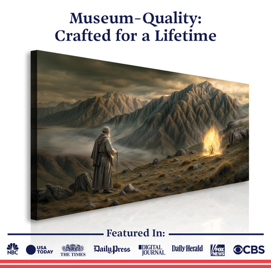 Burning Bush - Faith Wall Art