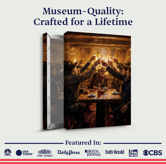 Cowboys Last Round Wall Art