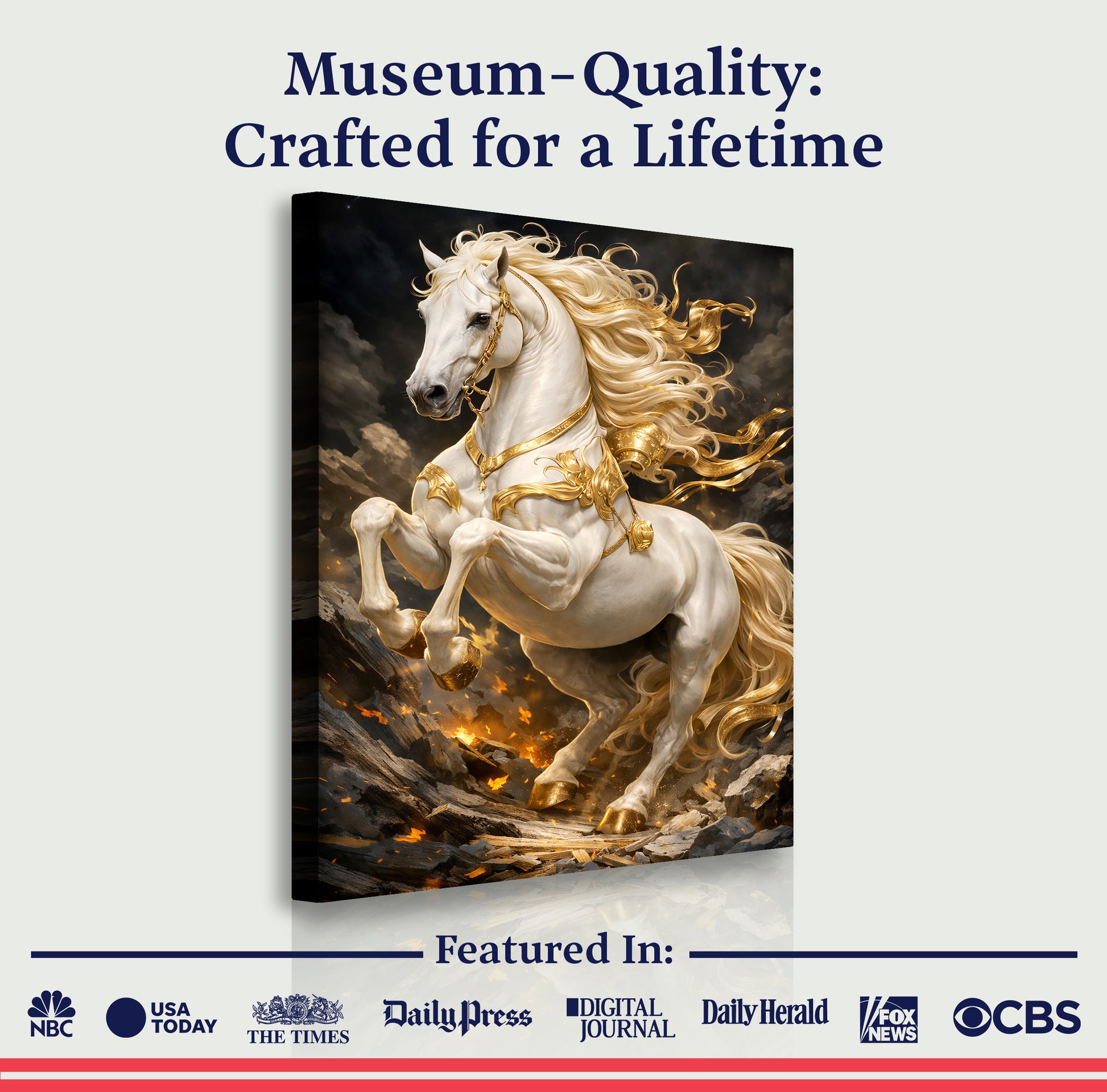 Celestial Stallion Wall Art