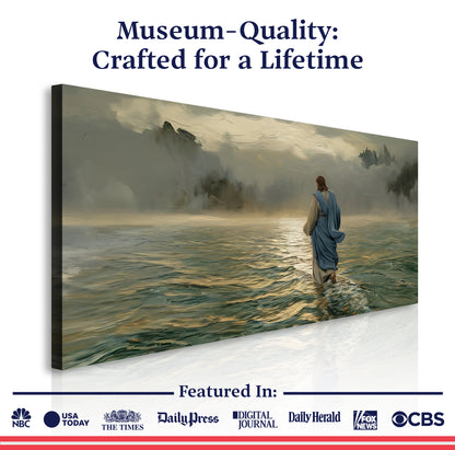 Walking on Water - Faith Wall Art VI