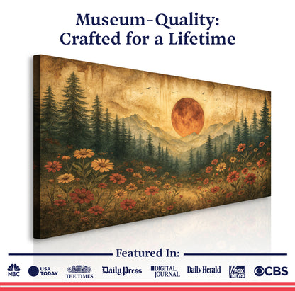 Vintage Wildflowers Wall Art III