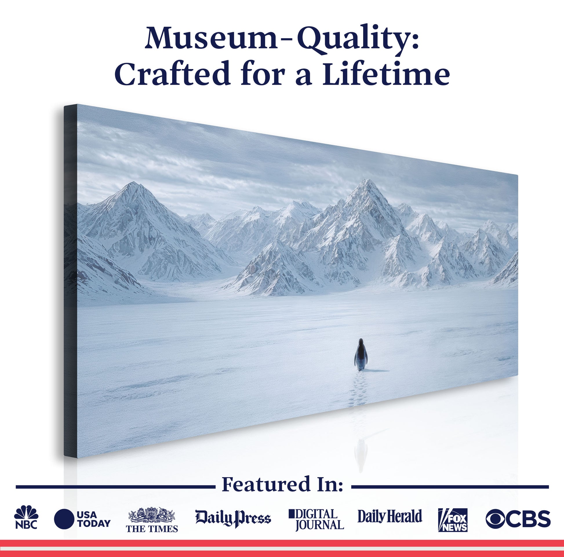 The Long Walk, Penguin Wall Art