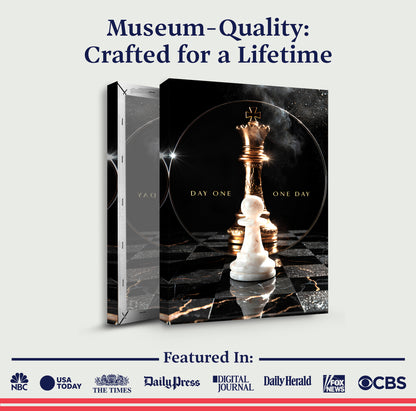 Day One, One Day Motivational Wall Sign