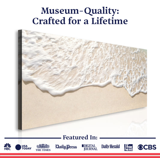 Sandy Waves Wall Art II