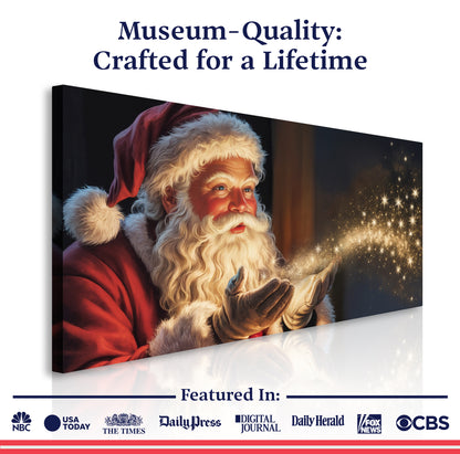 Vintage Santa Claus Christmas Wall Art II