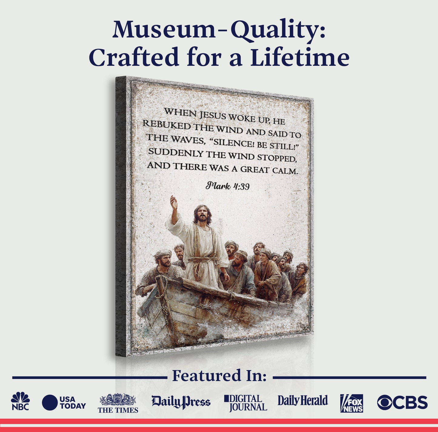 Mark 4:39 - The Great Calm Faith Sign