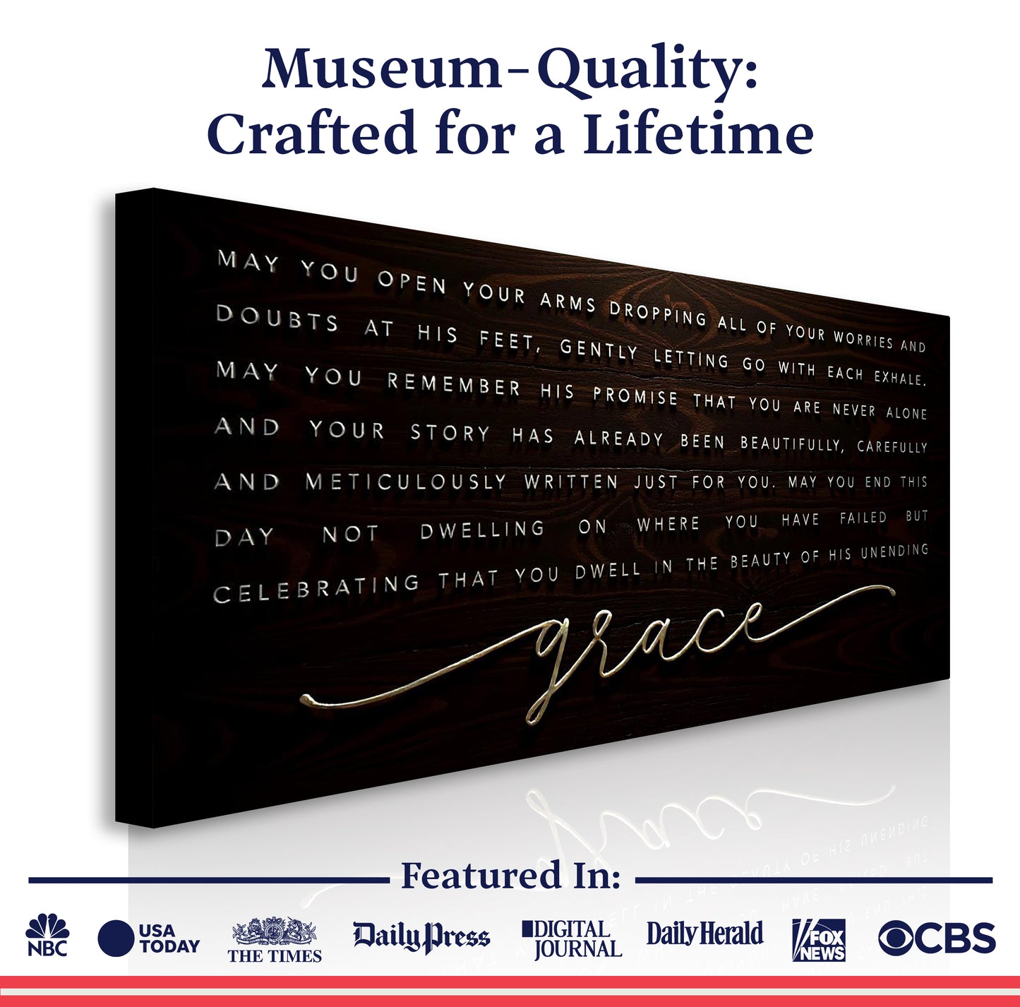 Unending Grace Faith Sign IV