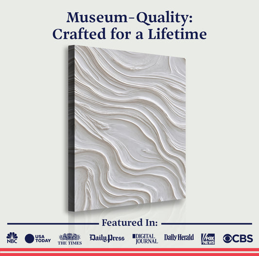 Minimalist Ocean Wave Wall Art