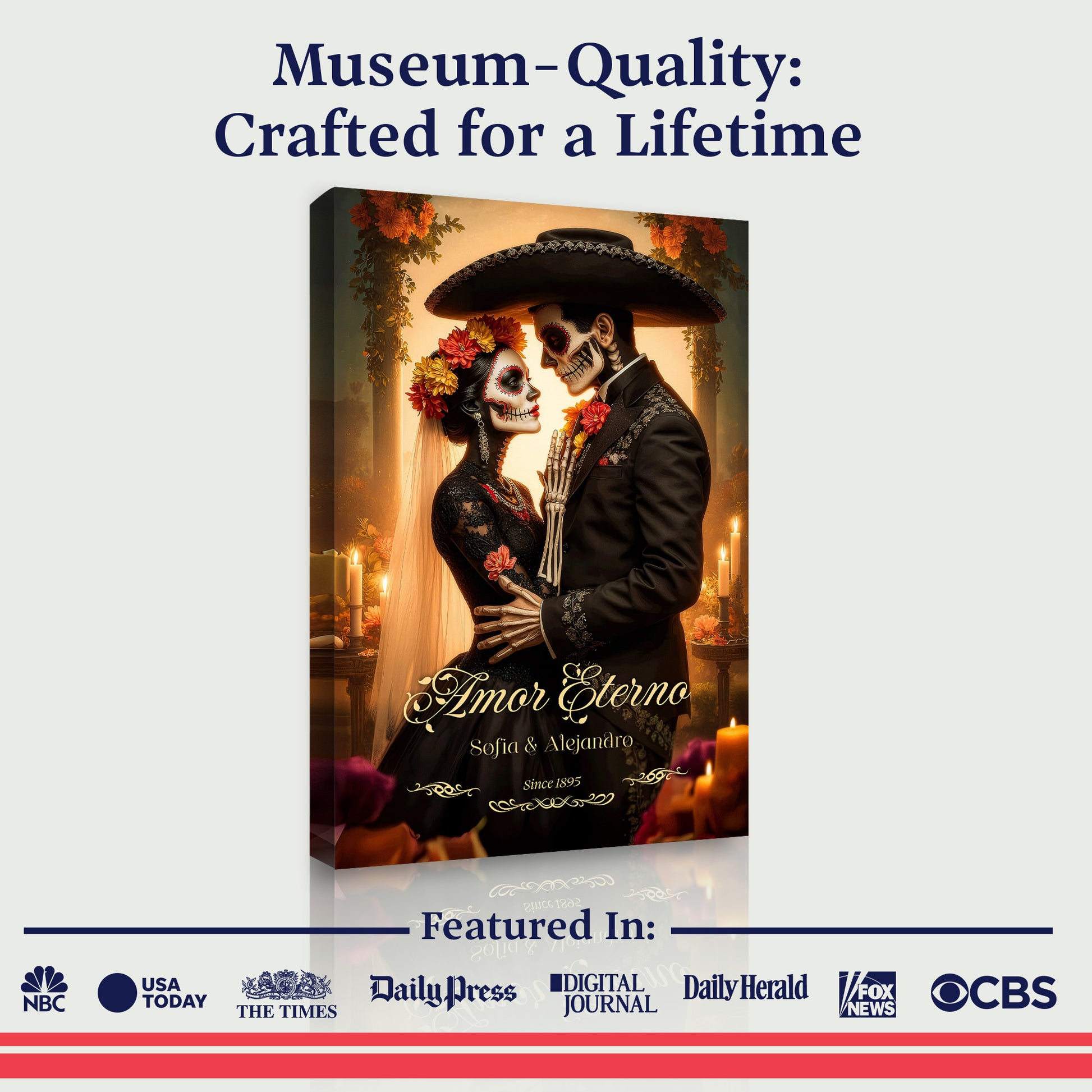 Personalized Eternal Love Halloween Sign