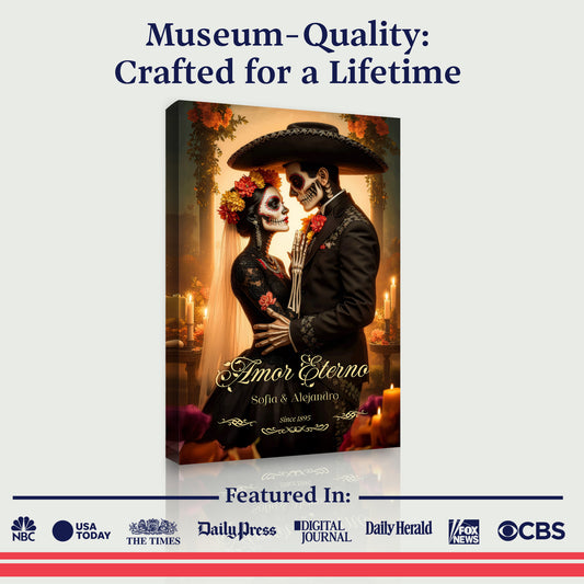 Personalized Eternal Love Halloween Sign