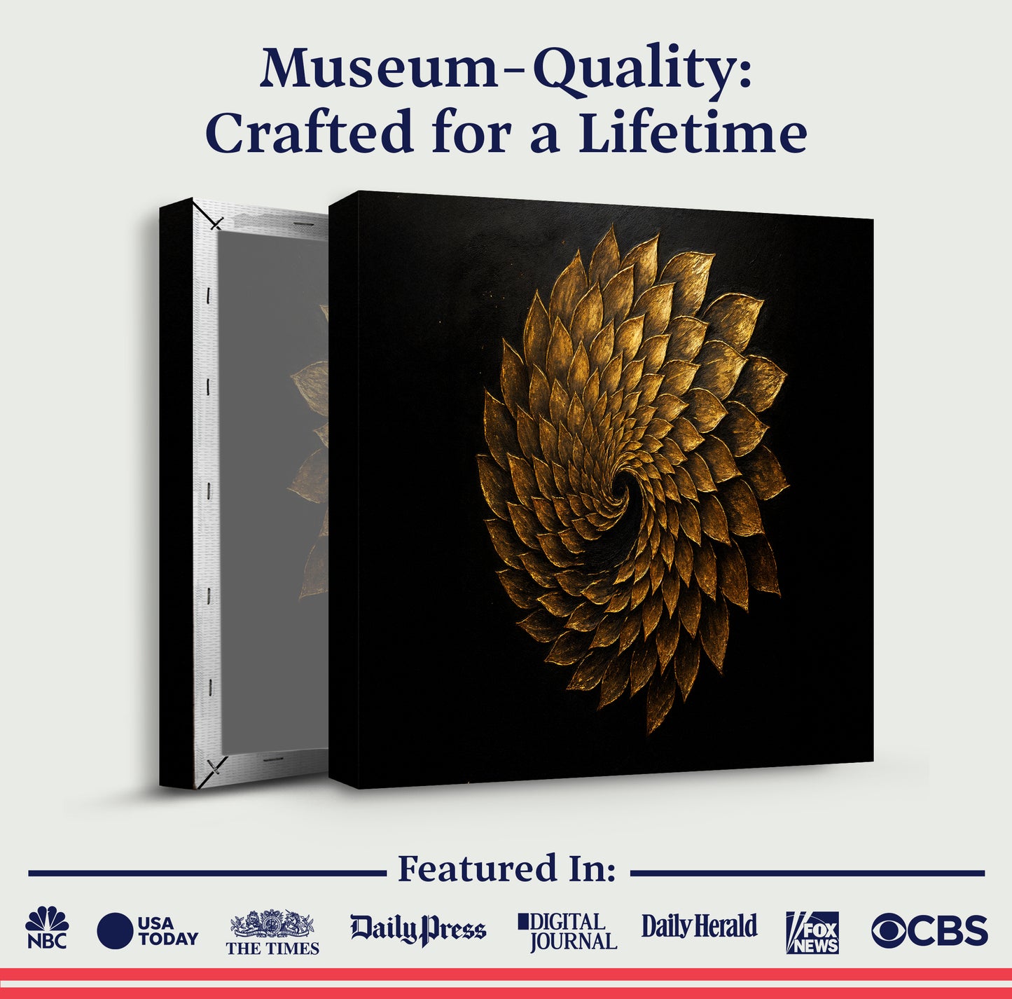 Winged Harmony Abstract Wall Art