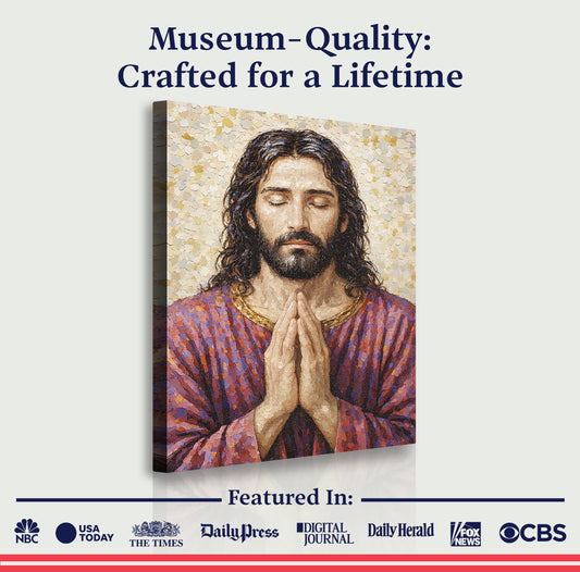 Jesus Portrait Faith Wall Art