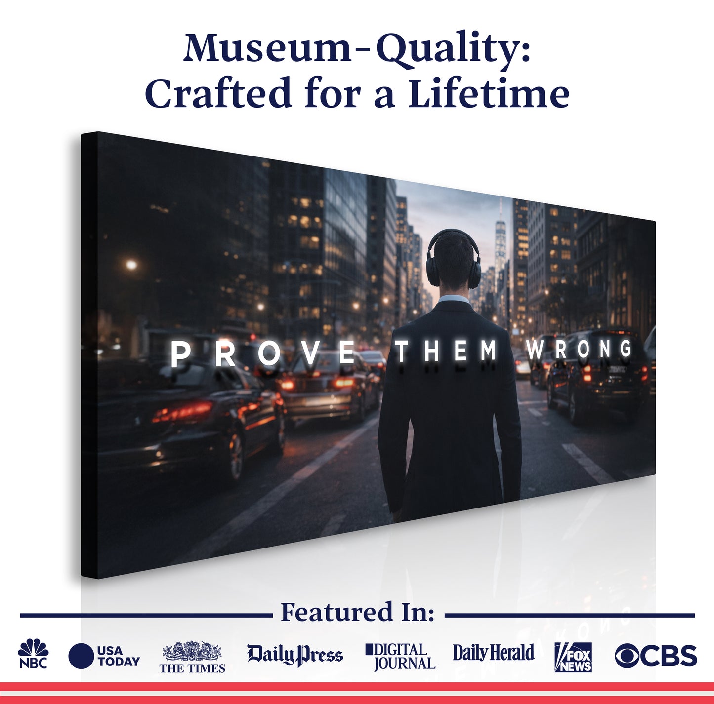 Prove Them Wrong Wall Sign