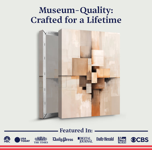 Neutral Abstract Wall Art