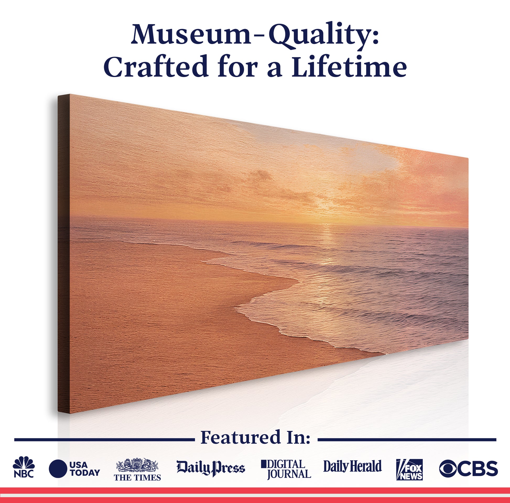 Beach Shoreline Coastal Wall Art IX