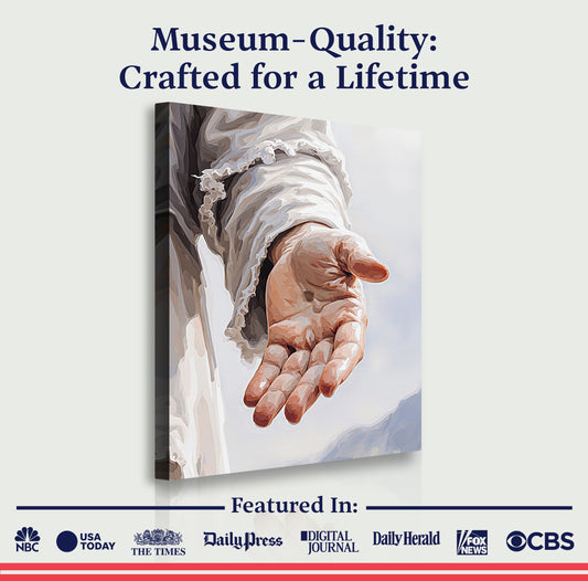 The Hand Of Jesus Wall Art II