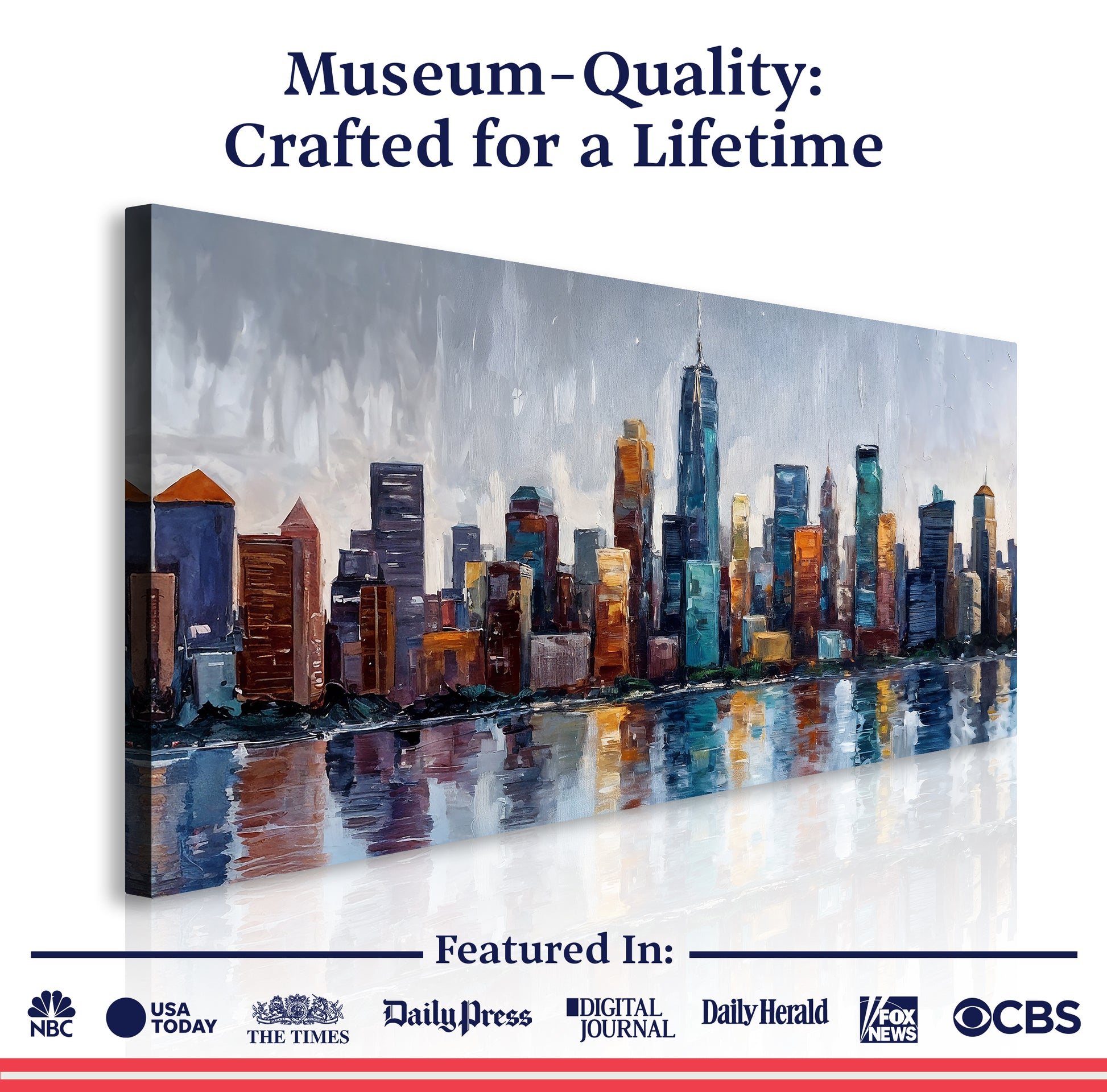 The New York Abstract Wall Art