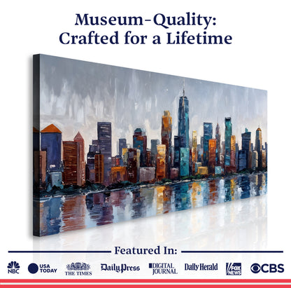 The New York Abstract Wall Art