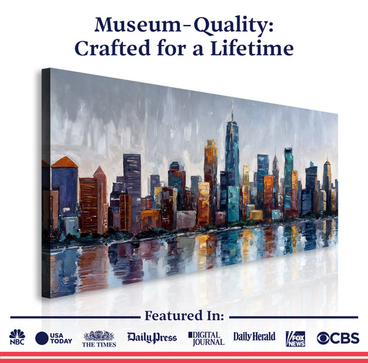 The New York Abstract Wall Art