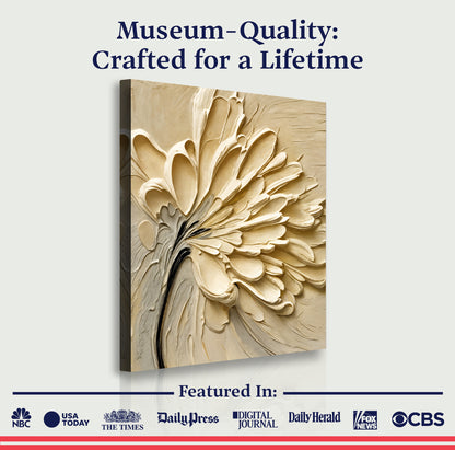 Flower Splatter Wall Art