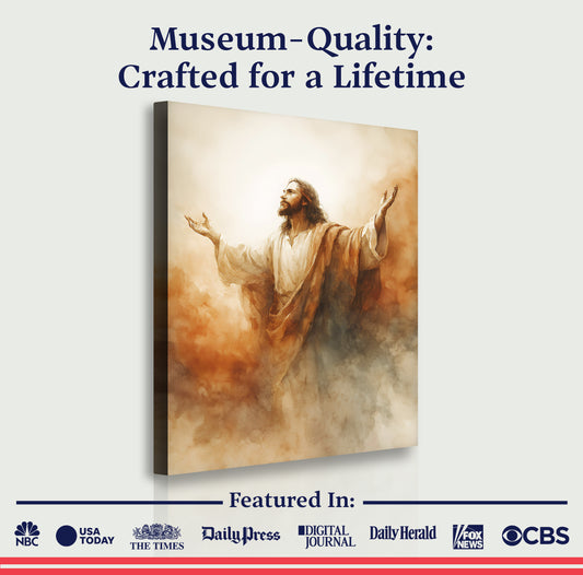 Risen Glory Faith Wall Art