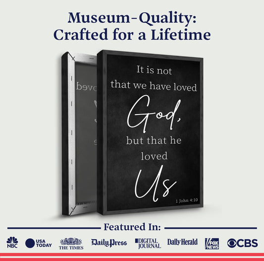 1 John 4:10 Faith Sign V