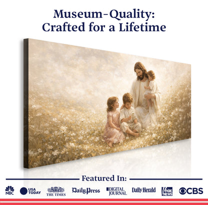 Christ Among the Little Ones Faith Wall Art