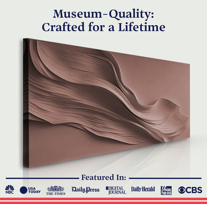 Warm Terracotta Minimalist Wall Art