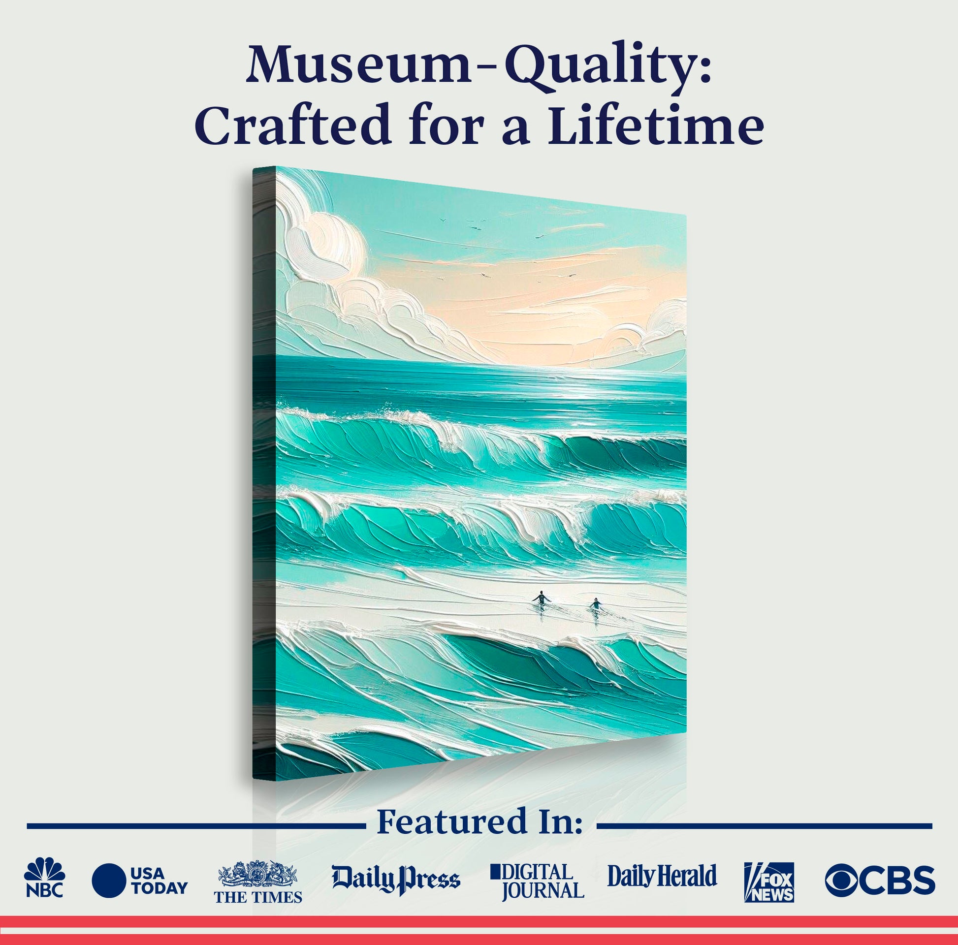 Whispers of the Sea Abstract Wall Art