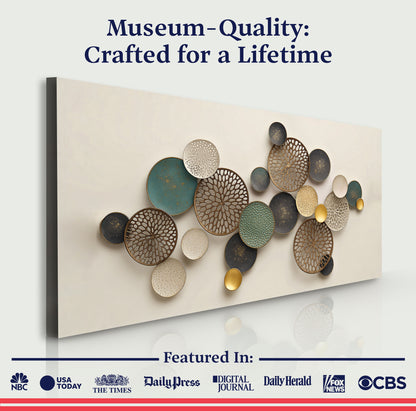 Lotus Leaf Abstract Wall Art II