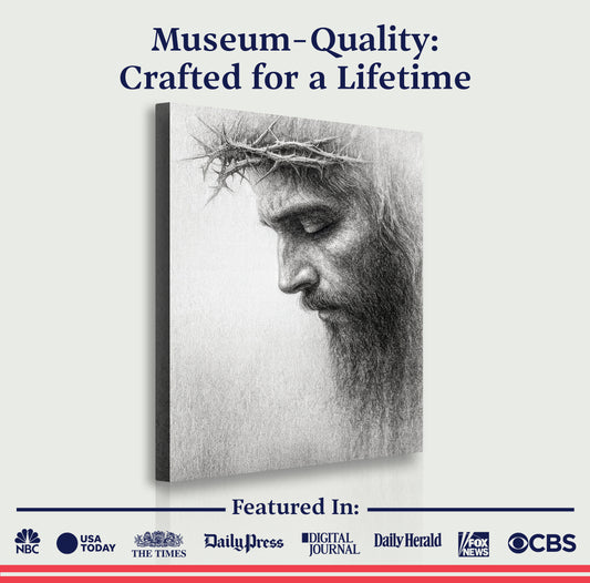 Jesus Crown of Thorns Faith Wall Art