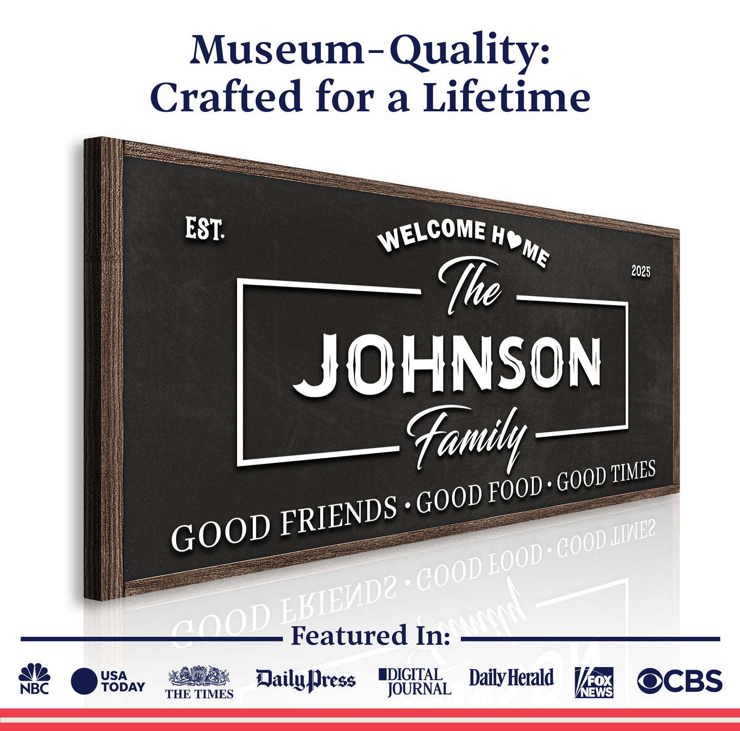 Welcome Home Wall Sign