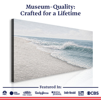 Abstract Beach Shore Wall Art II