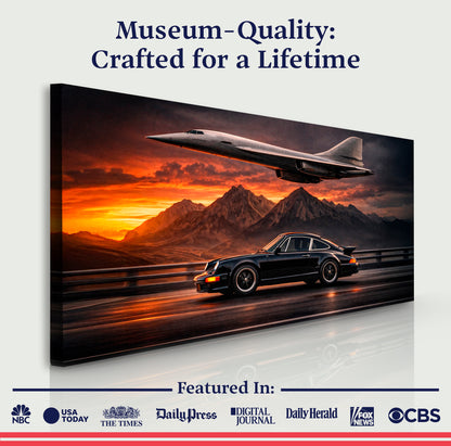 Let's Race Success Wall Art II