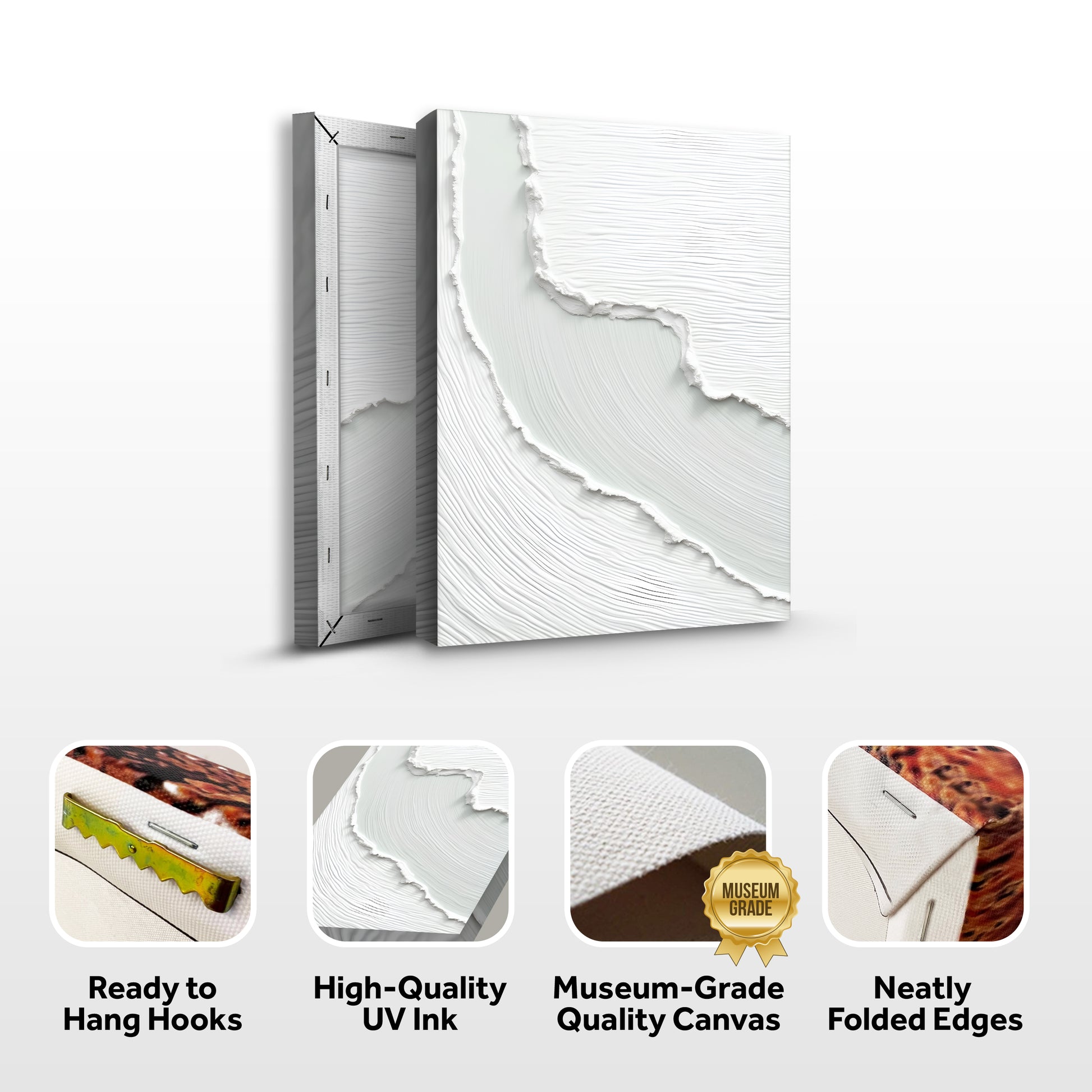 Abstract Minimalist Wave Wall Art