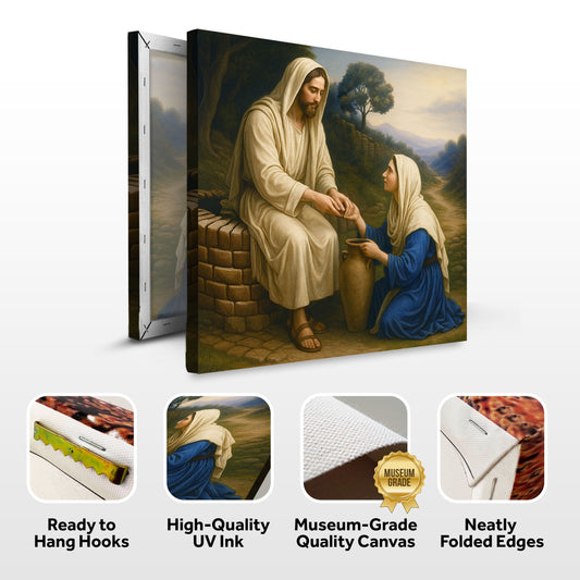 Samaritan at the Well Faith Wall Art