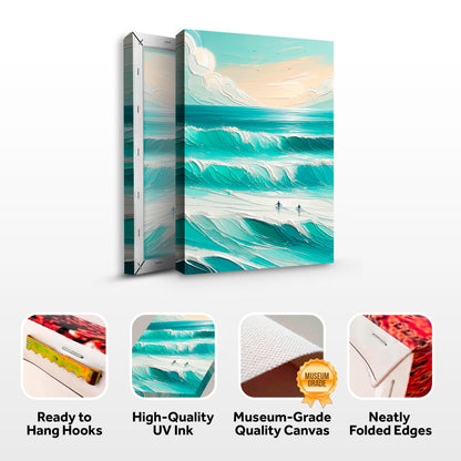 Whispers of the Sea Abstract Wall Art