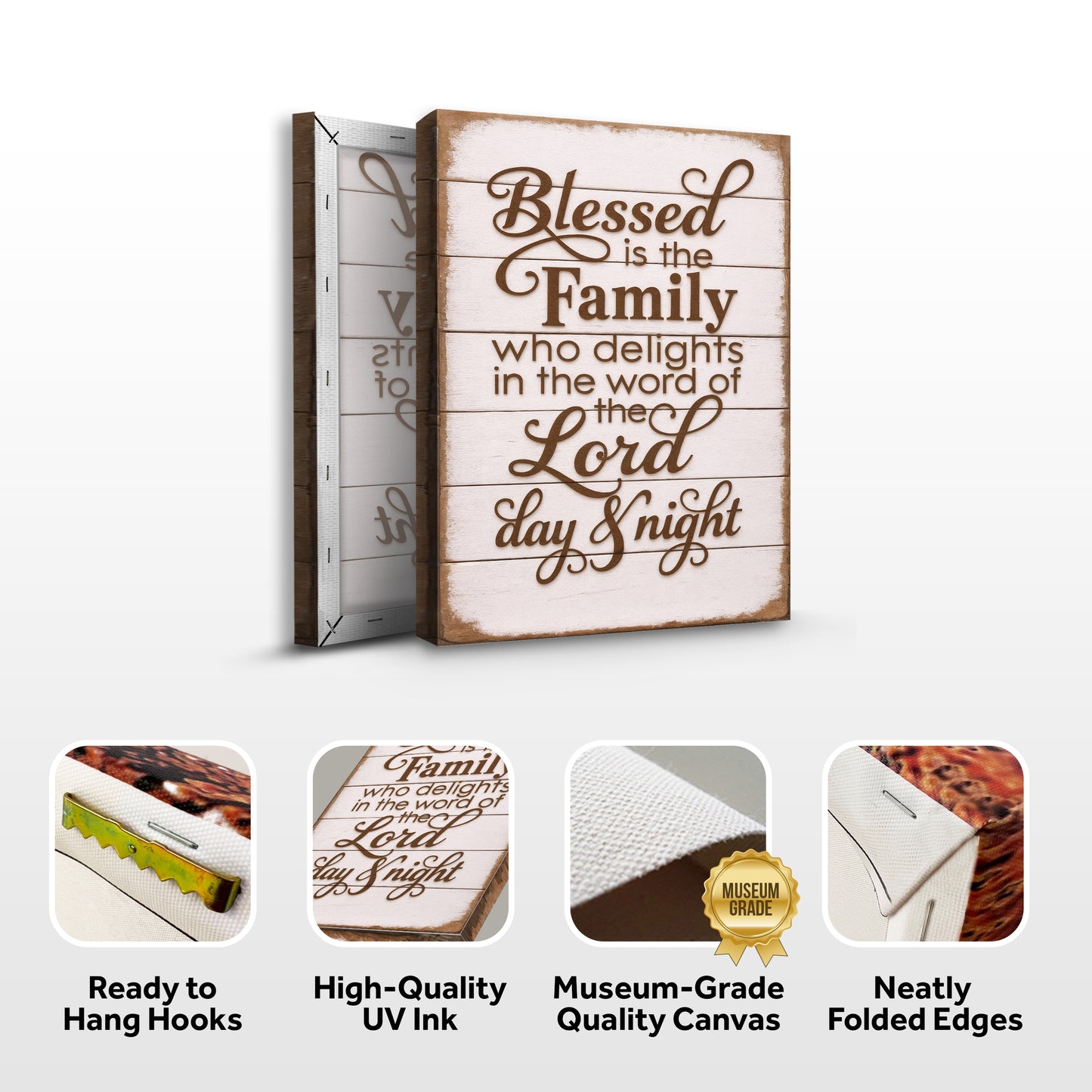 Blessed Is The Family Faith Sign III