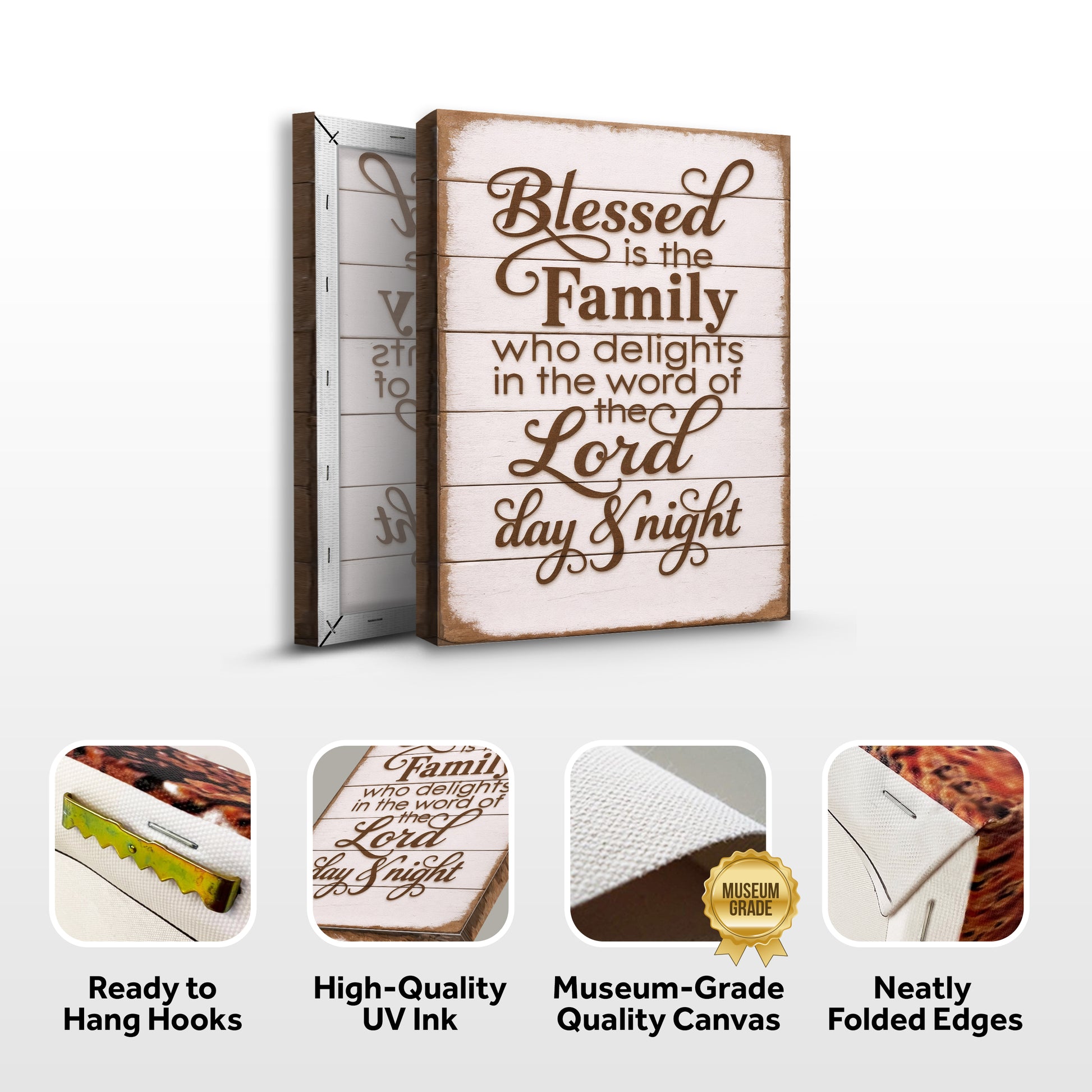 Blessed Is The Family Faith Sign III