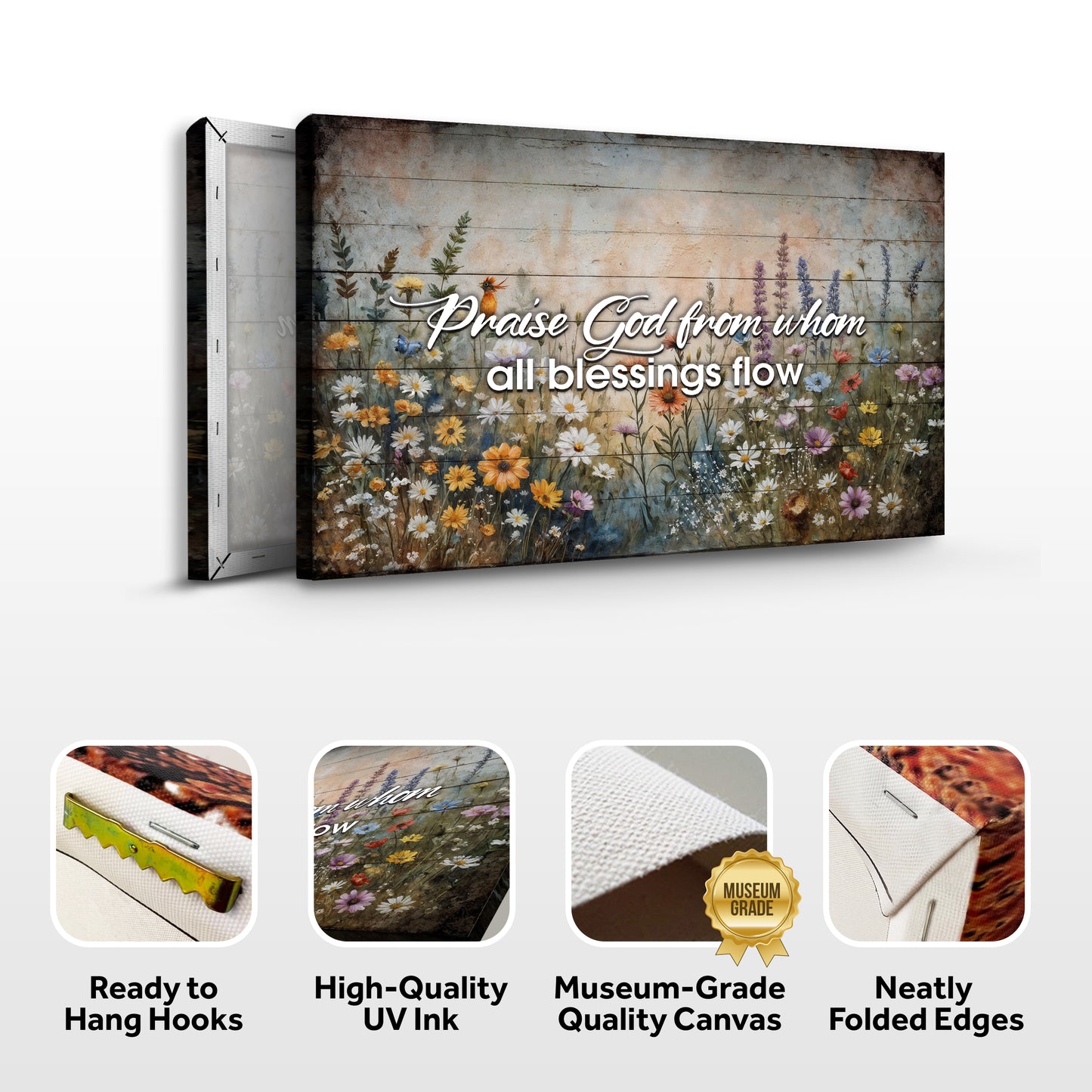 Praise God From Whom All Blessings Flow Faith Sign