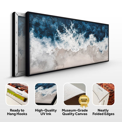 Indigo Ocean Coastal Wall Art