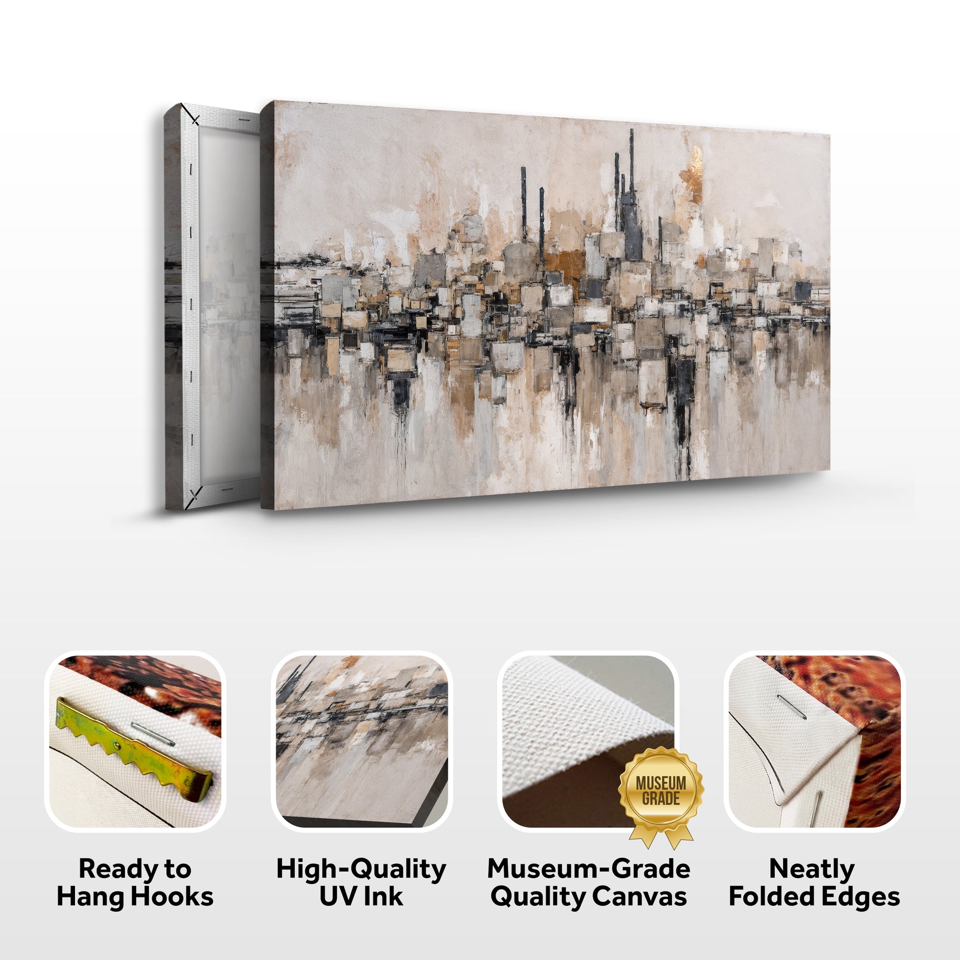 Urban Reflections Abstract Wall Art